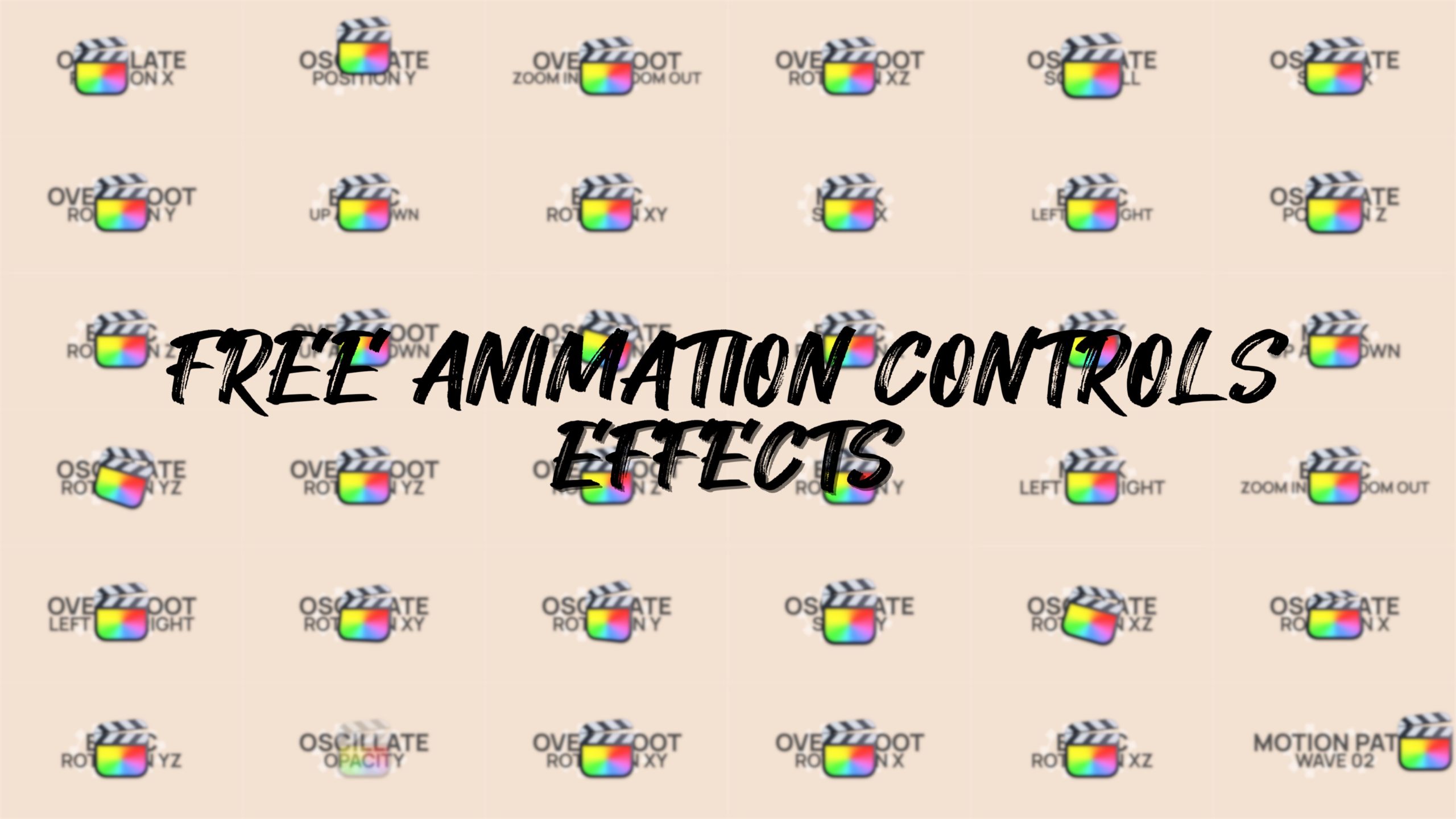 final cut pro animations free